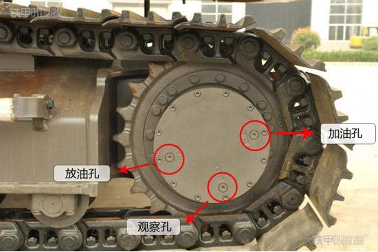 【挖掘机保养 】如何检查和更换齿轮油