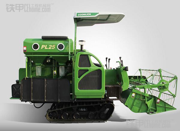 中联重科谷王水稻收割机:一机多用