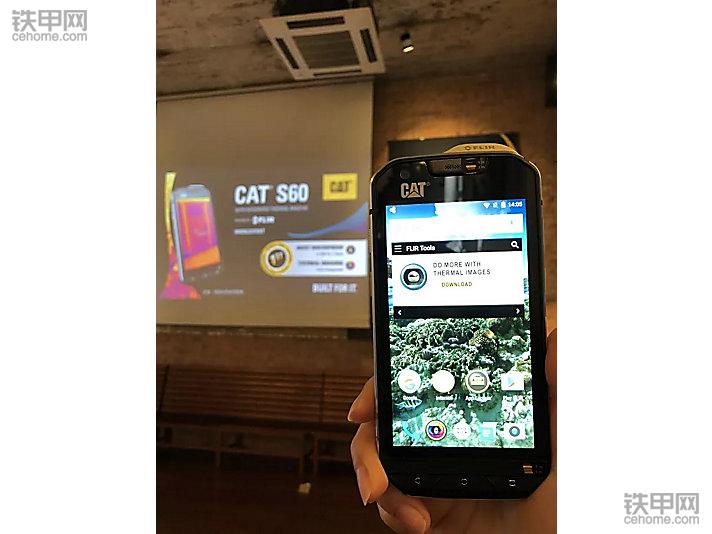 卡特彼勒新一代智能手机cat03s60登陆中国