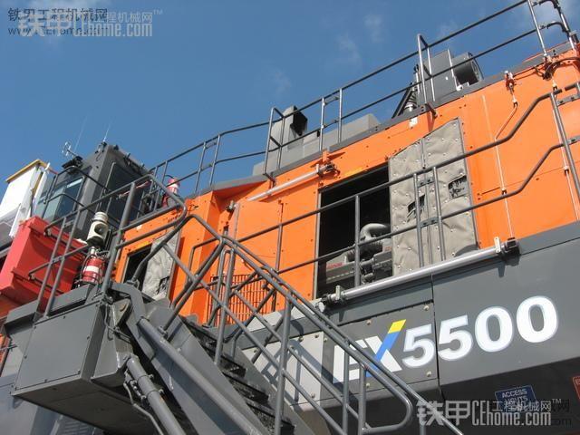 日立ex5500大型挖掘机"机械工业2014年的运行态势与国民经济全局相似