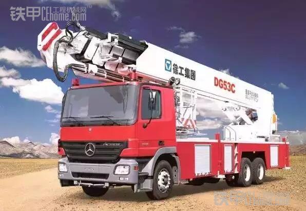 徐工dg53登高平臺消防車